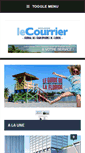Mobile Screenshot of courrierdefloride.com